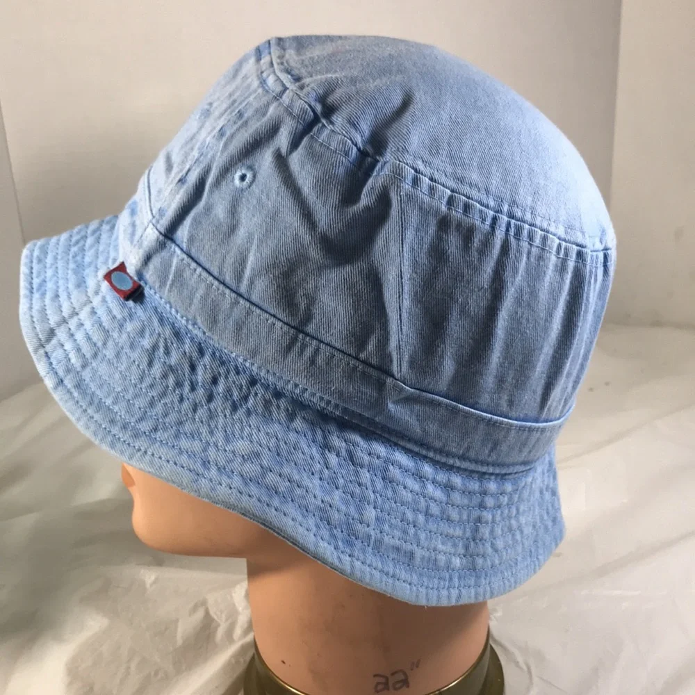 City Threads Little Boys & Little Girls Solid Wharf Blue 100% Cotton Bucket Hat